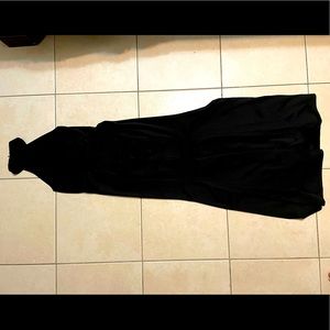 Long formal black dress